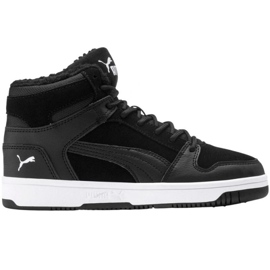 Puma Rebound Layup Fur Sd Jr 37049701 crna