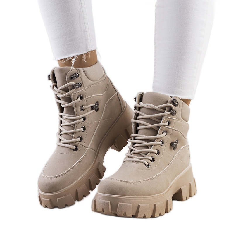 PA1 Bež ženske planinarske cipele Bisa