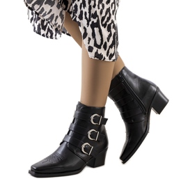 Crne kaubojske čizme iz Montalva crna