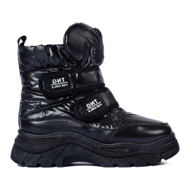 W. Potocki Tople ženske čizme za snijeg Potocki crna