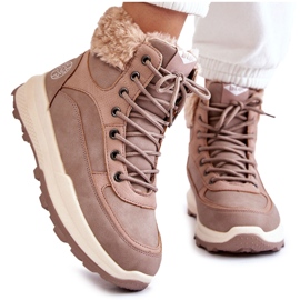 Tople čizme Trappers Lee Cooper LCJ-22-44-1363 Pink ružičasta