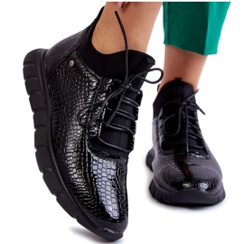 Vinceza Ženske lagane natikače crne Soroco crna