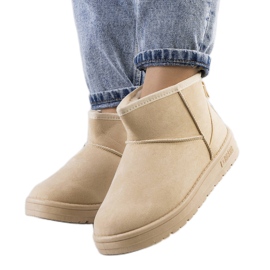 Ženske čizme za snijeg Big Star bež boje KK274290