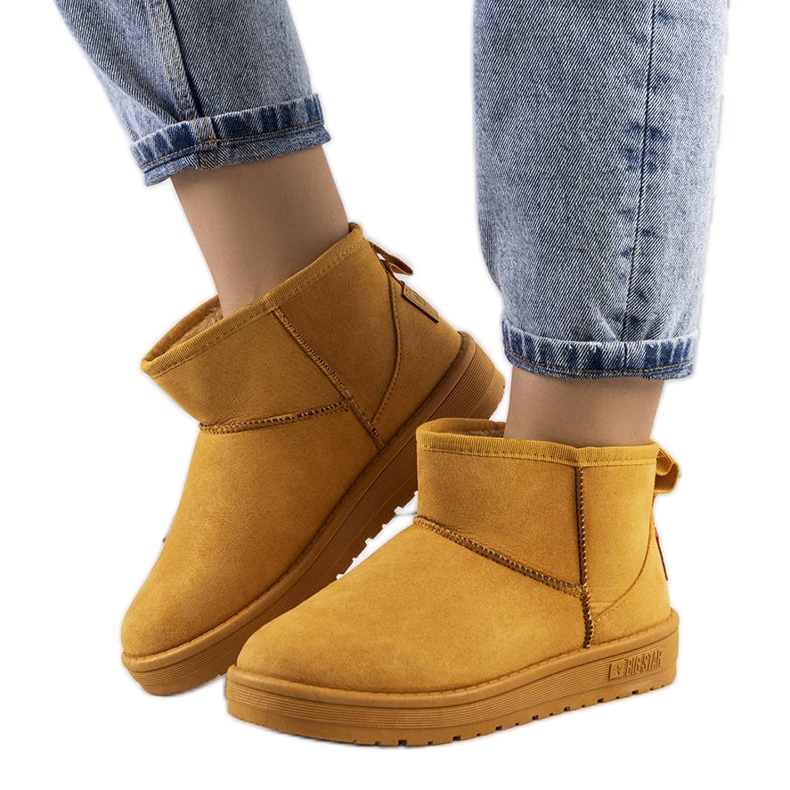 Big Star Velika zvijezda KK274289 Ženske bež ženske snježne čizme