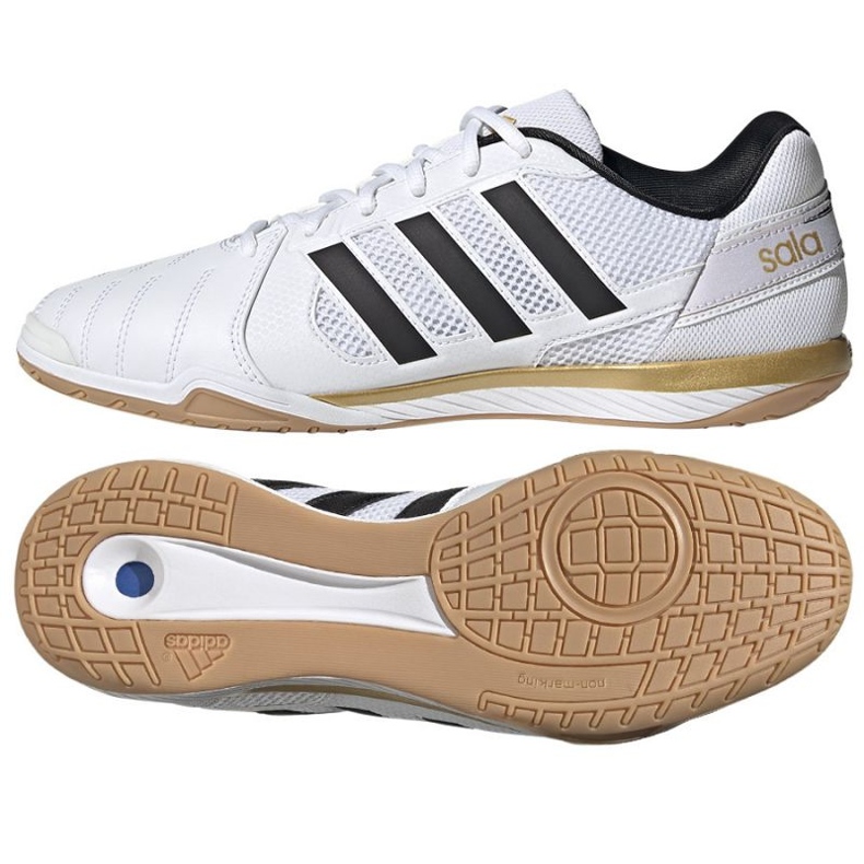 Adidas Top Sala M HR0147 tenisice za nogomet bijela bijela