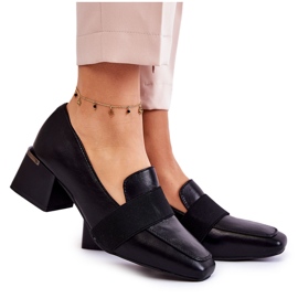 Moderne kožne cipele La.Fi 230033B-PU crne crna