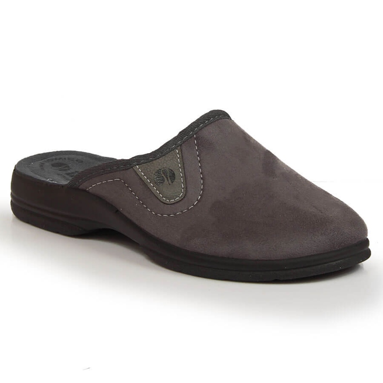 Udobne sive Inblu muške kućne papuče siva