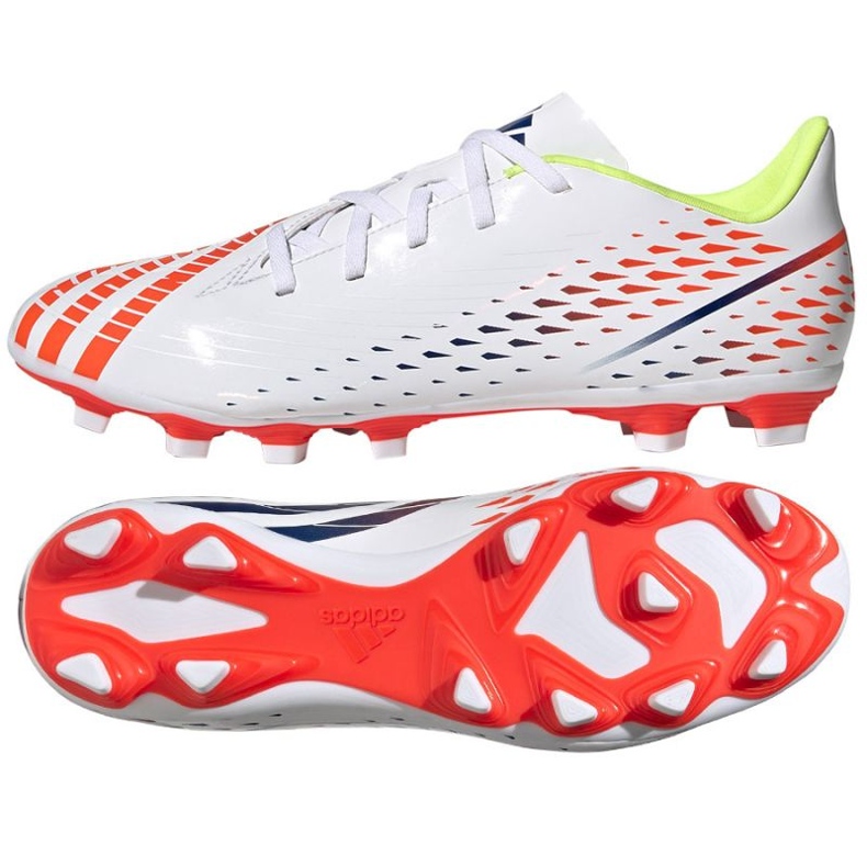 Adidas Predator Edge.4 FxG M GW0989 kopačke bijela bijela