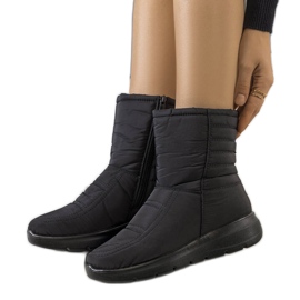 PA1 Crne prošivene čizme iz Alanija crna