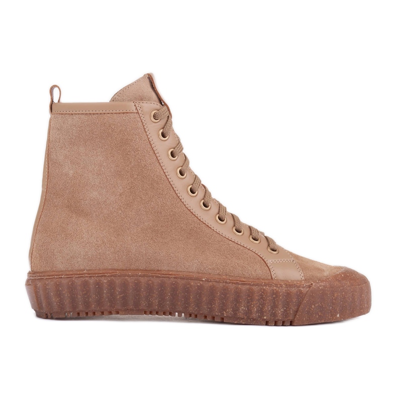 Marco Shoes Sportske čizme bež