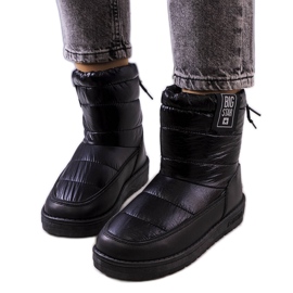 Big Star Crne čizme za snijeg II274120 crna