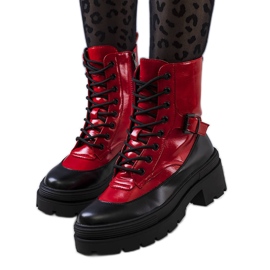 PA1 Crveni Norra traperi crna crvena