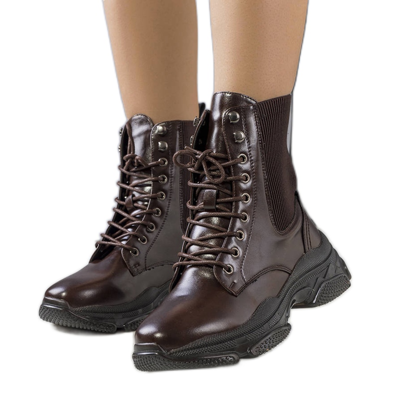 Smeđe čizme iz Sedile smeđa