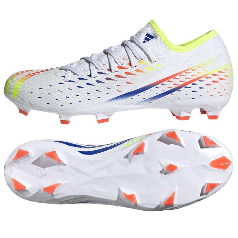 Adidas Predator Edge.3 L Fg M GW0995 kopačke bijela bijela