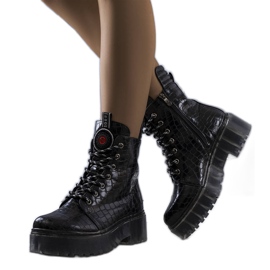 Aldino ženske crne čizme crna