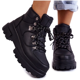 Ženske cipele za planinarenje Lee Cooper LCJ-22-31-1435 Black crno