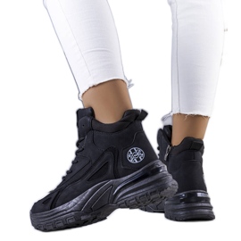 Crne izolirane čizme LCJ-22-44-1353L Lee Cooper crna