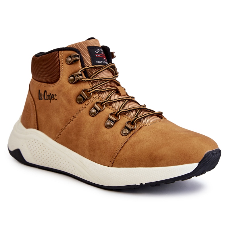 Muške tople cipele za planinarenje Lee Cooper LCJ-22-31-1452 Camel smeđa