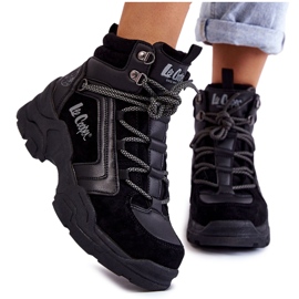 Ženske cipele za planinarenje Trappers Lee Cooper LCJ-22-31-1441 Crna