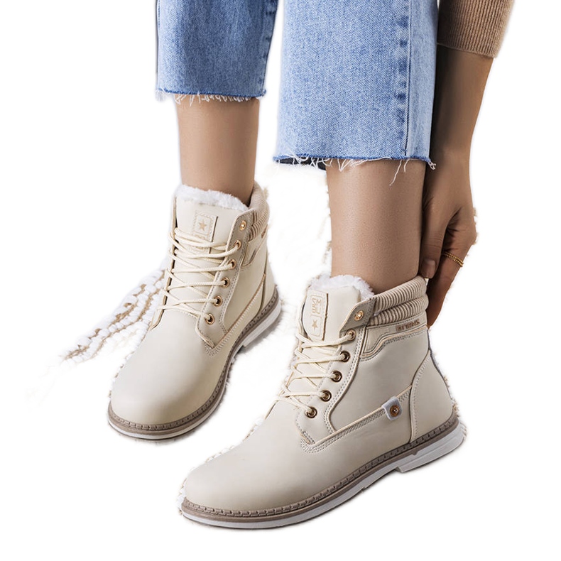 BM Bež izolirane čizme od Saylora