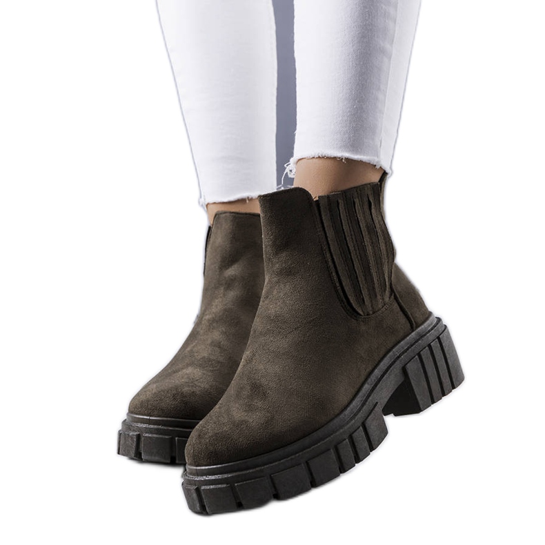 Zelene izolirane čizme iz Leive zelena