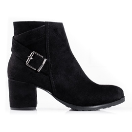 T.Sokolski Gležnjače od brušene kože na Sokolskom stupu crno