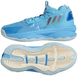 Adidas Dame 8 Jr GW8998 tenisica za košarku plava plava