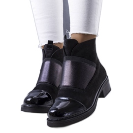 BM Belvig crne izolirane čizme crna