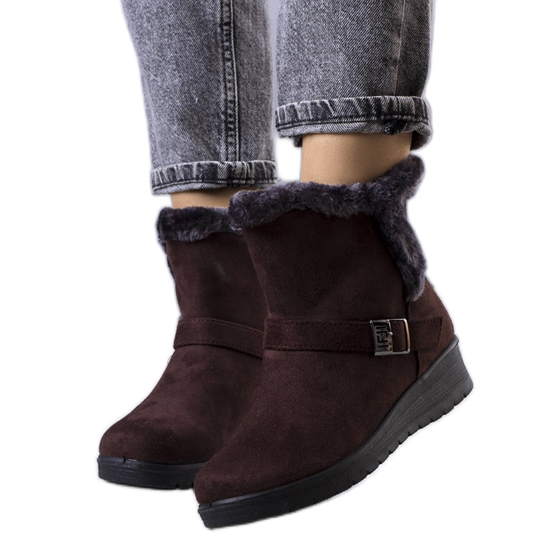 Smeđe izolirane čizme na Capo klinu smeđa