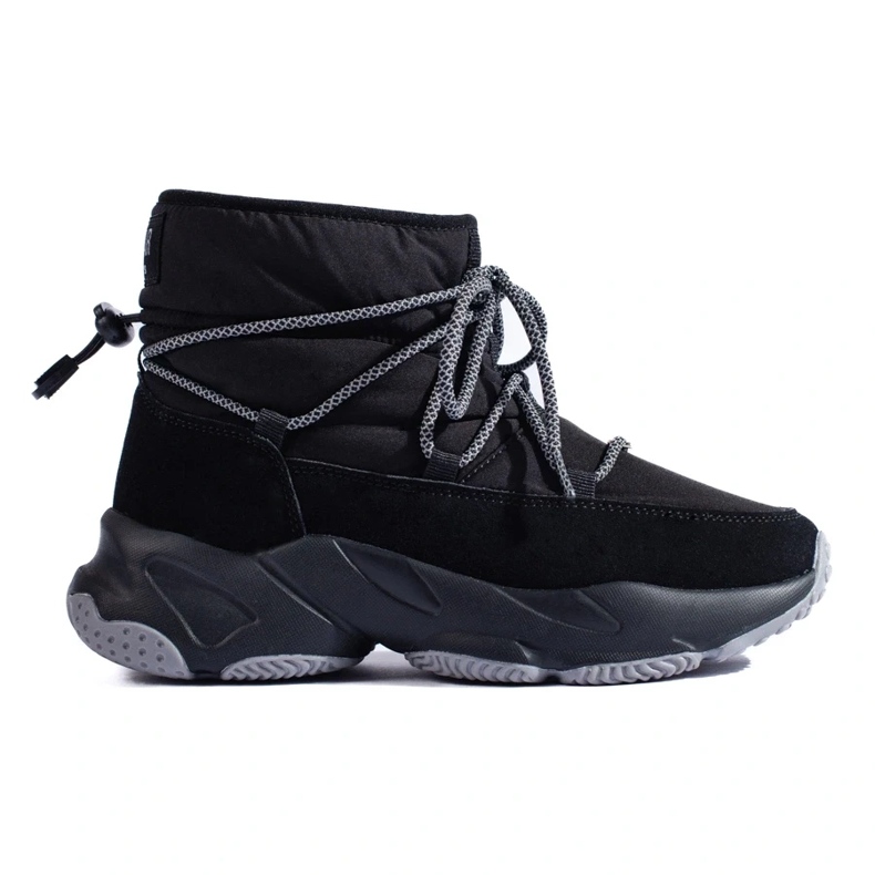 Ženske crne čizme za snijeg Big Star KK274274 crno