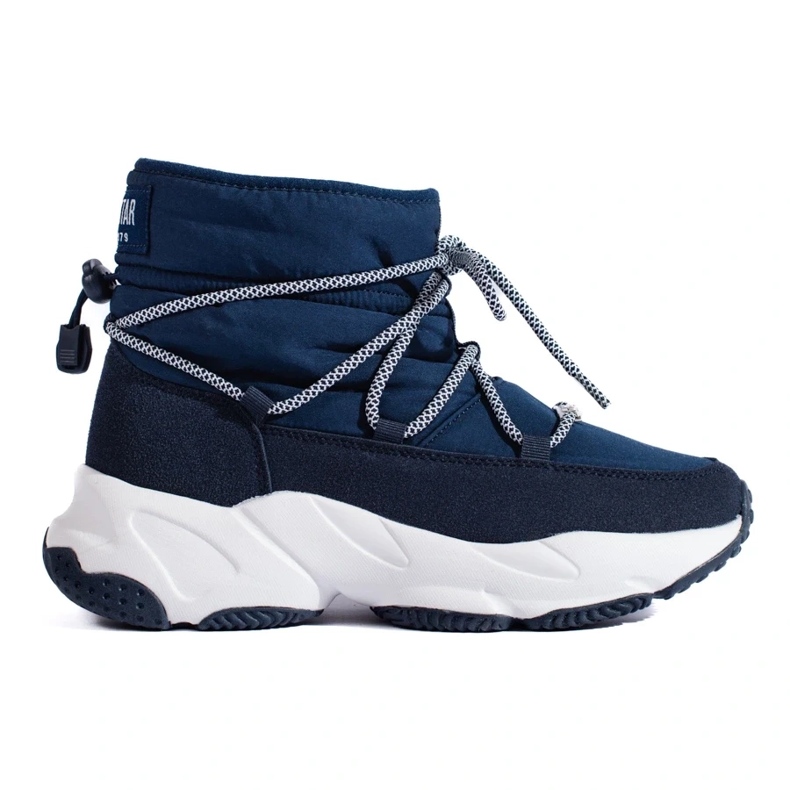 Ženske tamnoplave čizme za snijeg Big Star KK274273 plava