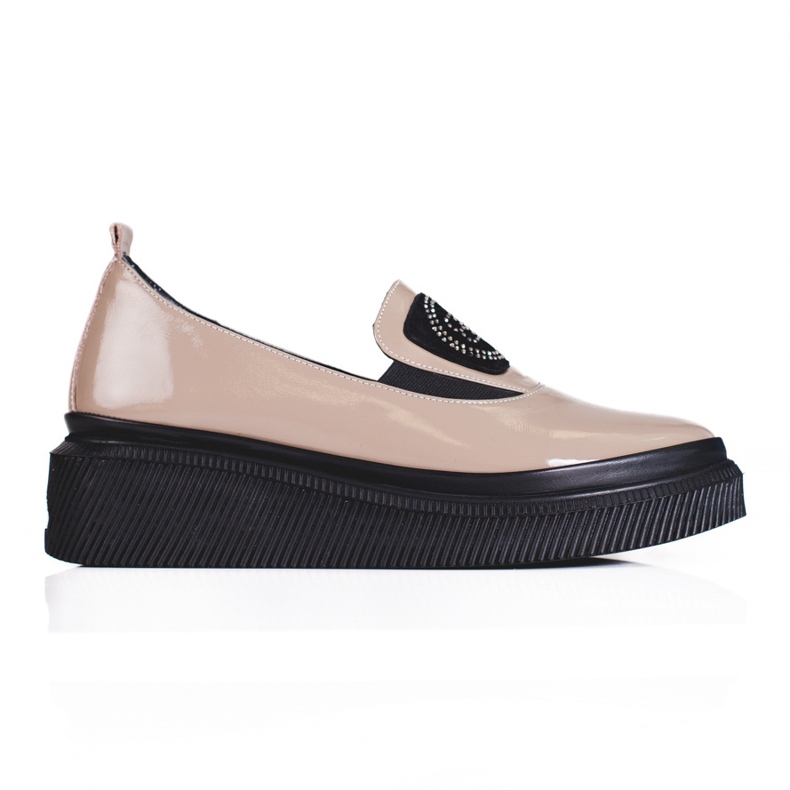 Kožne ženske cipele Shelovet bež