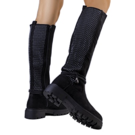 Crne izolirane čizme od Leale crna