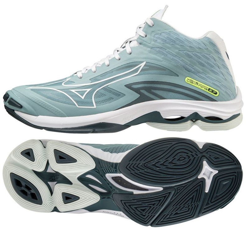 Tenisice za odbojku Mizuno SS22 Wave Lighting Z7 M V1GA225038 plava plava