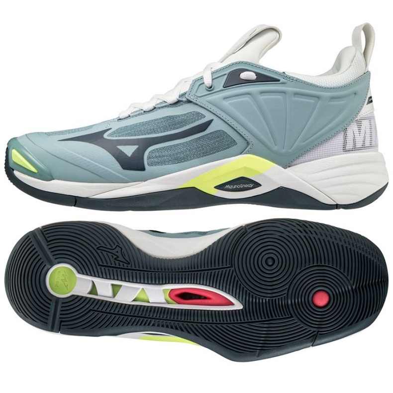 Cipele Mizuno SS22 Wave Momentum 2 M V1GA211238 plava plava
