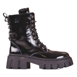 Crne ženske kožne torbe Shelovet crna