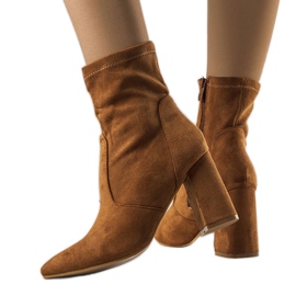 PA1 Camel čizme na Kensley stupu smeđa