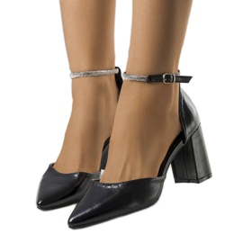 Crne cipele s Leighton kubičnim cirkonijem crna