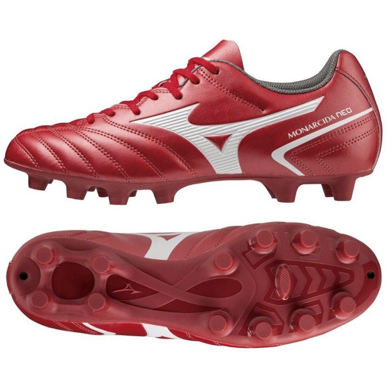 Cipele Mizuno Monarcida Ii Md M P1GA222560 crvena naranče i crvene