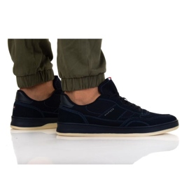 Tommy Hilfiger Retro Court Cupsole Seude Mix M FM0FM04169 DW5 plava