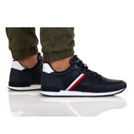 Tommy Hilfiger Iconic Runner kožne M FM0FM04281 DW5 mornarsko plava