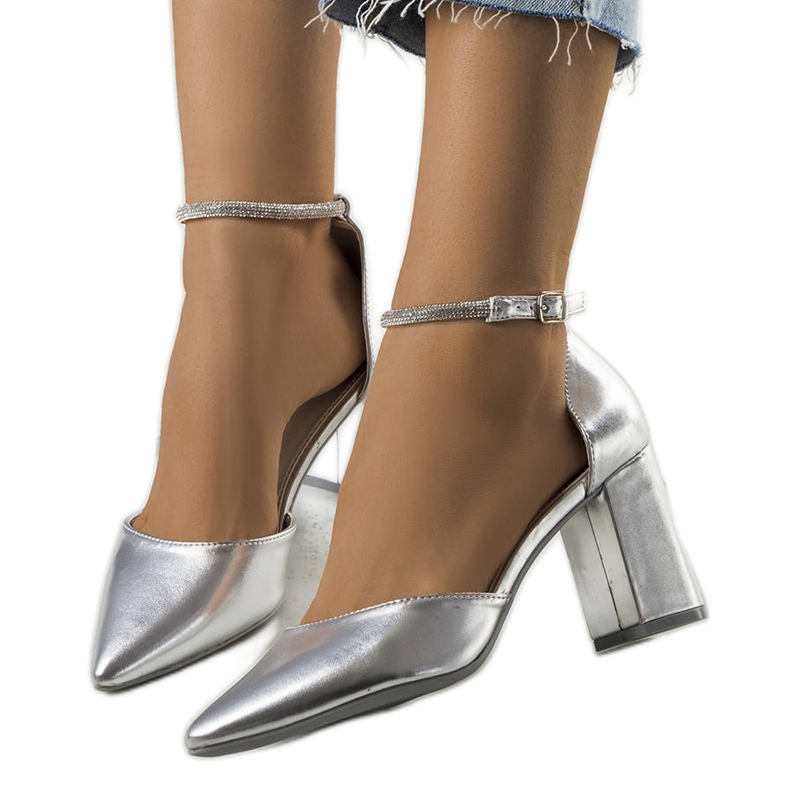 BM Srebrne cipele s Leighton kubičnim cirkonijem srebro