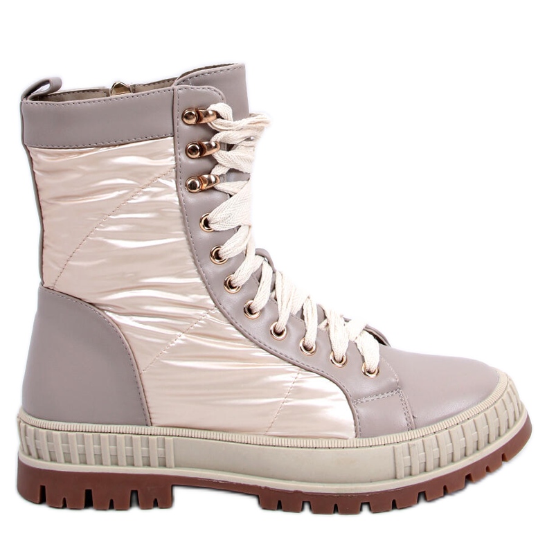 BM Tenisice na vezanje Aileen Beis bež