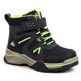 Cipele izolirane ovčjom vunom News Jr. EVE383B tamnoplava