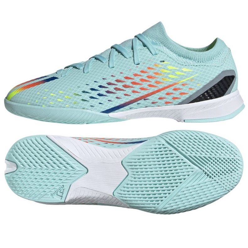 Adidas X Speedportal.3 In Jr GW8467 tenisice za nogomet plava plava