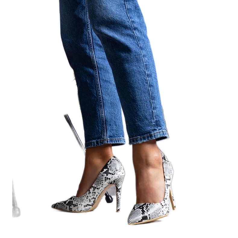 Ephrem bijele visoke pete bijela