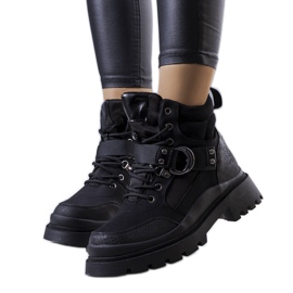 PA1 Crne izolirane čizme iz Zakire crna