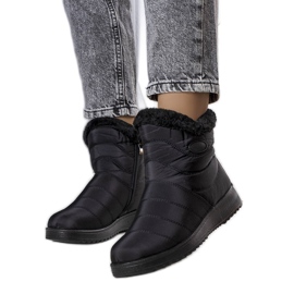 Inna Crne izolirane čizme za snijeg iz Fiedlera crna