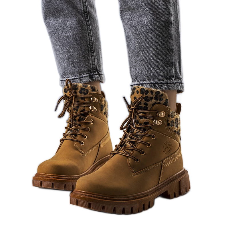 BM Ženske smeđe čizme marke Didians smeđa