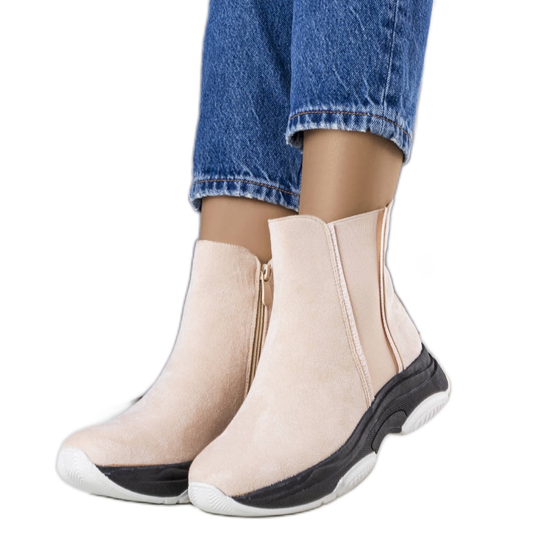 PA1 Bež izolirane čizme od Roussy